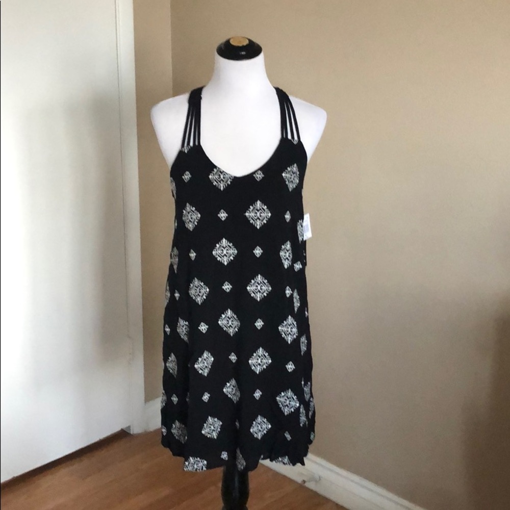 NWT Sequin Hearts Razor Back Dress Size Medium